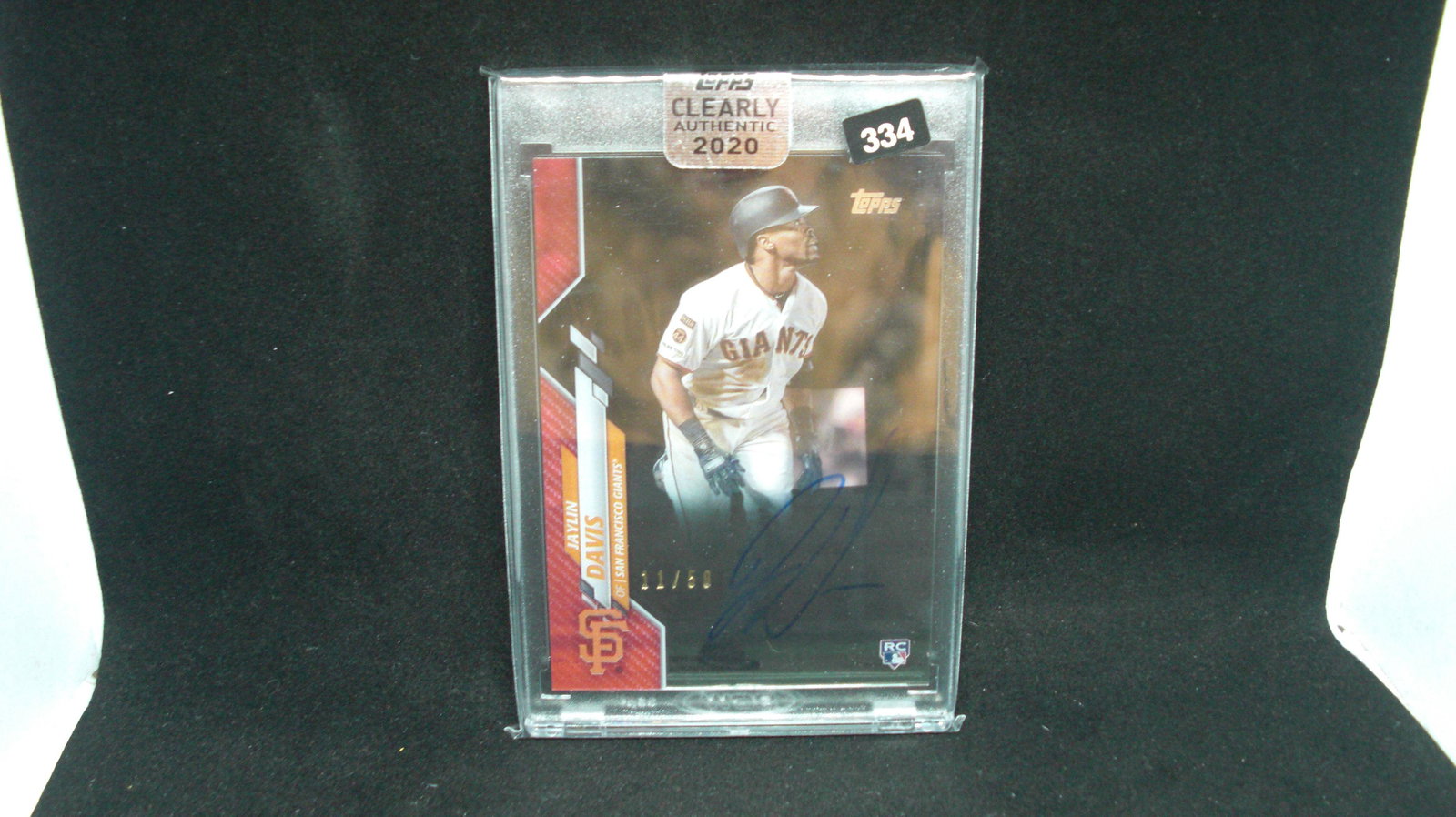 jaylin davis cleary authentic rookie auto 11/50 (1 of 1)