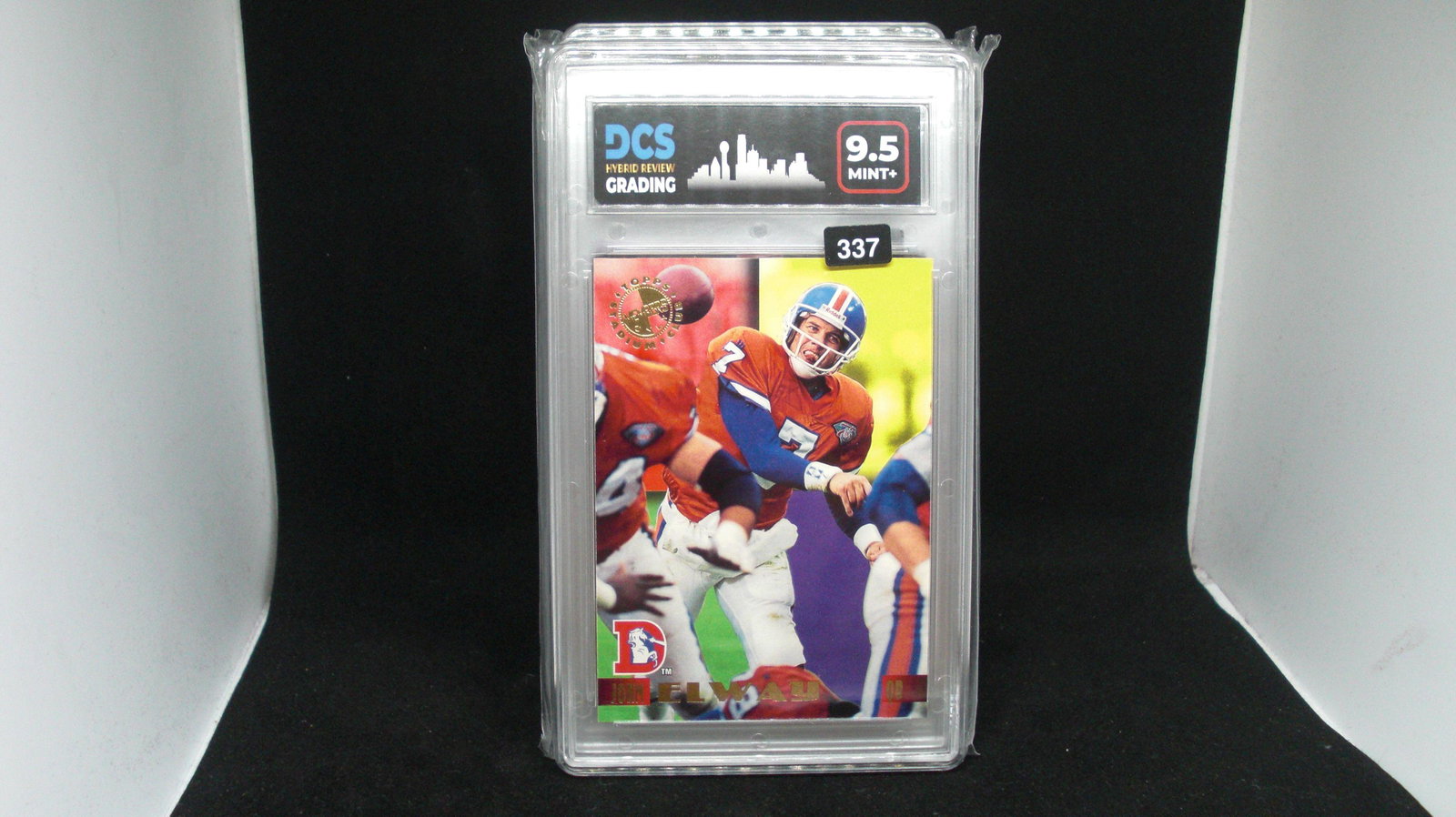DCS graded john elway denver broncos card mint 9.5 (1 of 1)