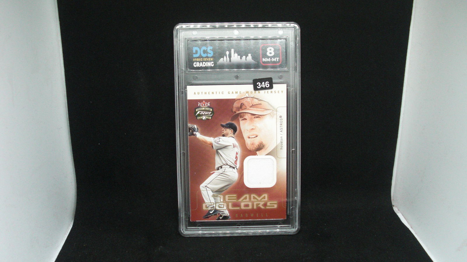 DCS graded 8 jeff bagwell jersey card (1 of 1)