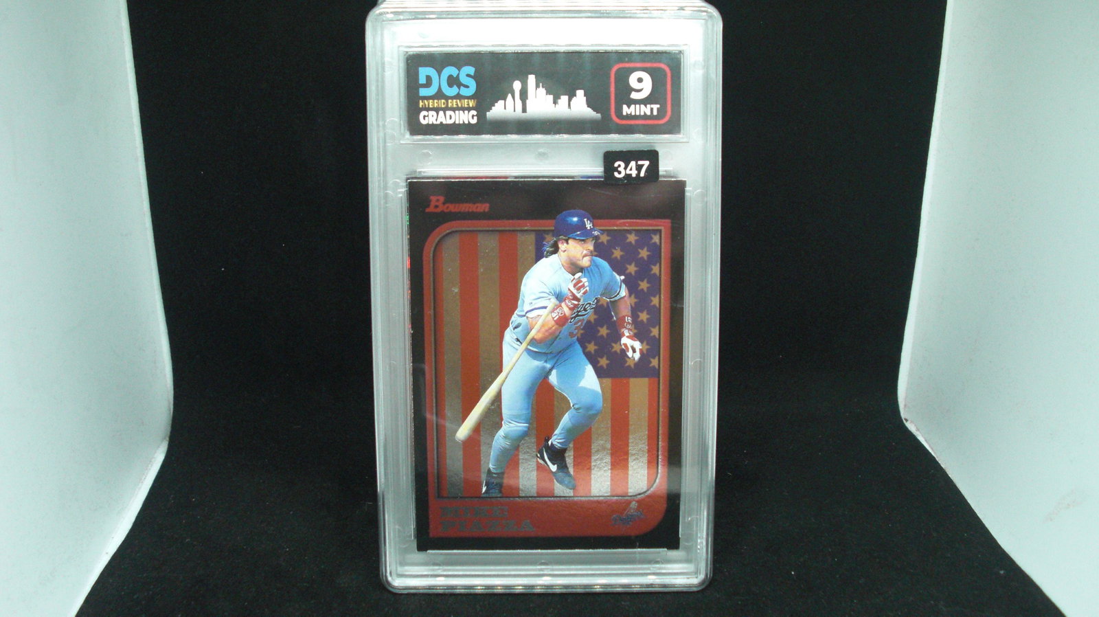 DCS graded 9 mint mike piazza bowman (1 of 1)