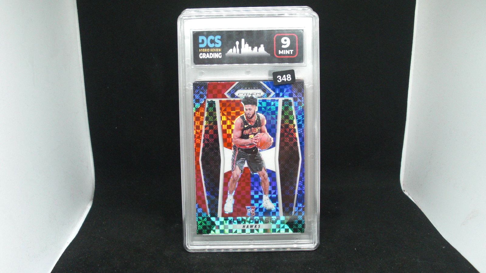 DCS graded 9 mint tyler dorsey  rwb prizm rookie (1 of 1)