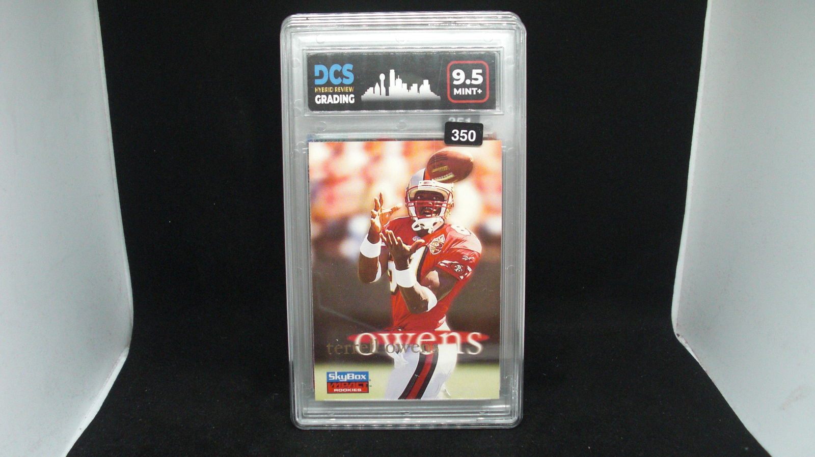 DCS graded 9.5 terrrell owens skybox rookie (1 of 1)