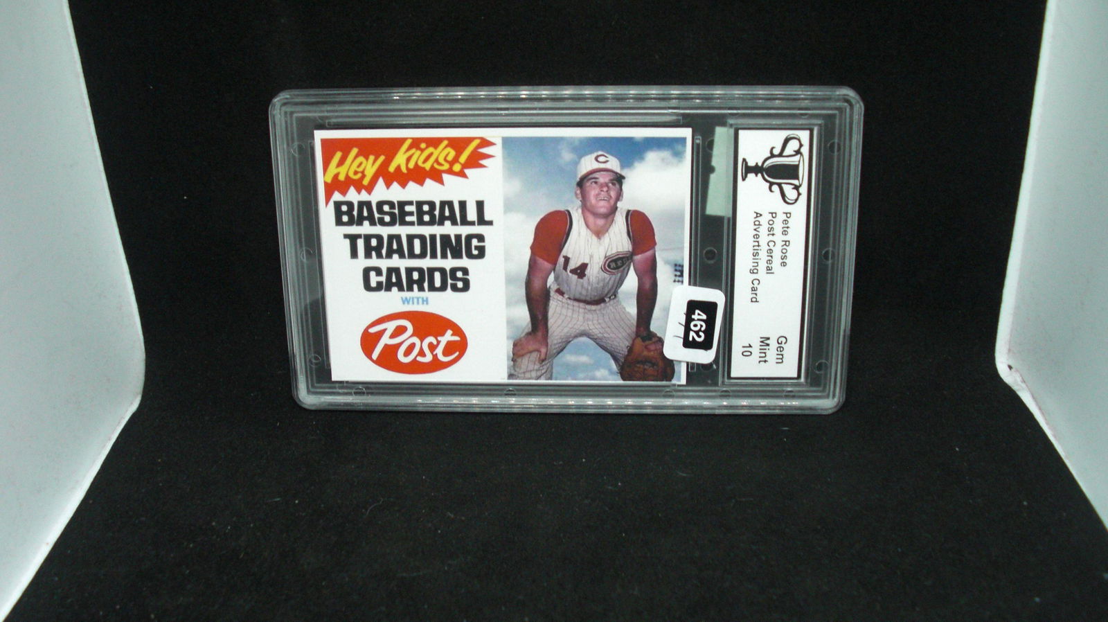 pete rose slabbed post cereal card mint 10 (1 of 1)
