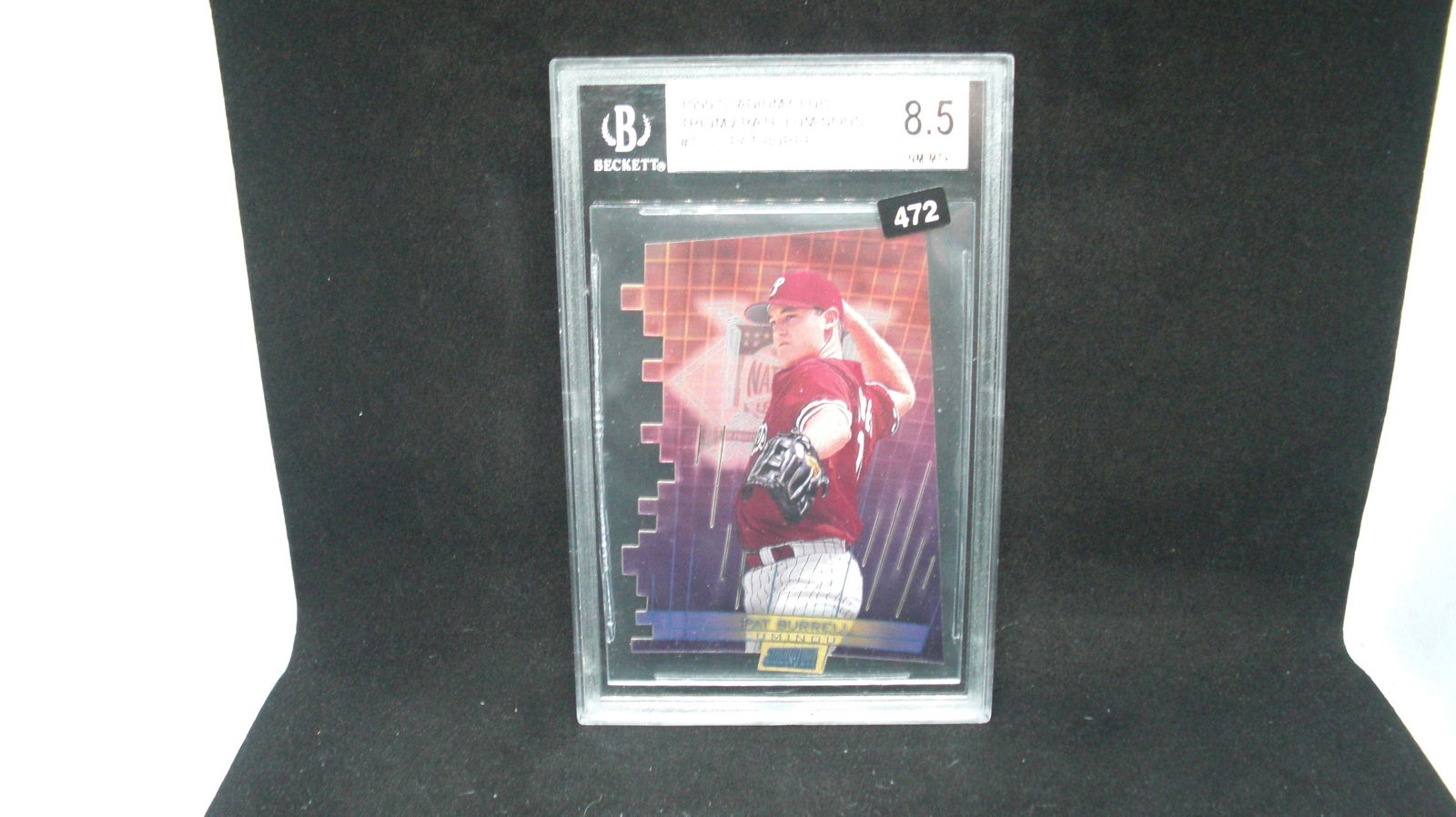 Beckett graded pat Burrell deike card mint 8.5 (1 of 1)