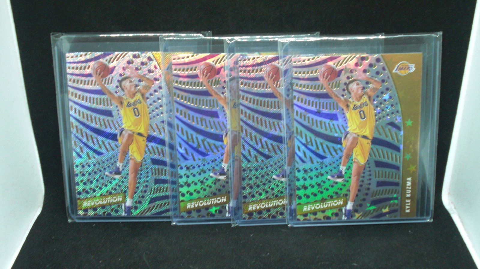 Lot of four Kyle kuczma carts: in top loader