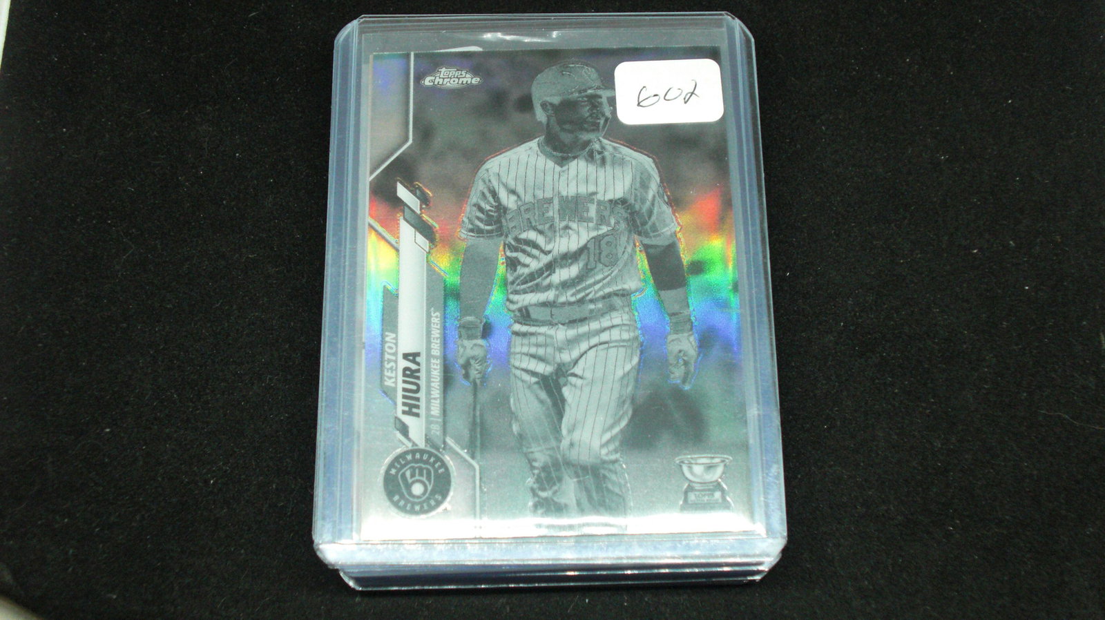 keston hiura negative refractor: in top loader