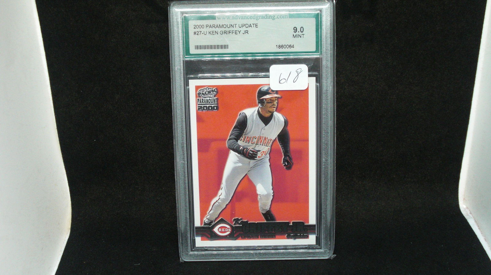 advanced grading ken griffey jr card mint 9 (1 of 1)