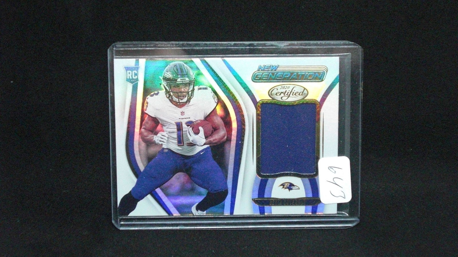 devin duvernay rookie jersey card (1 of 1)