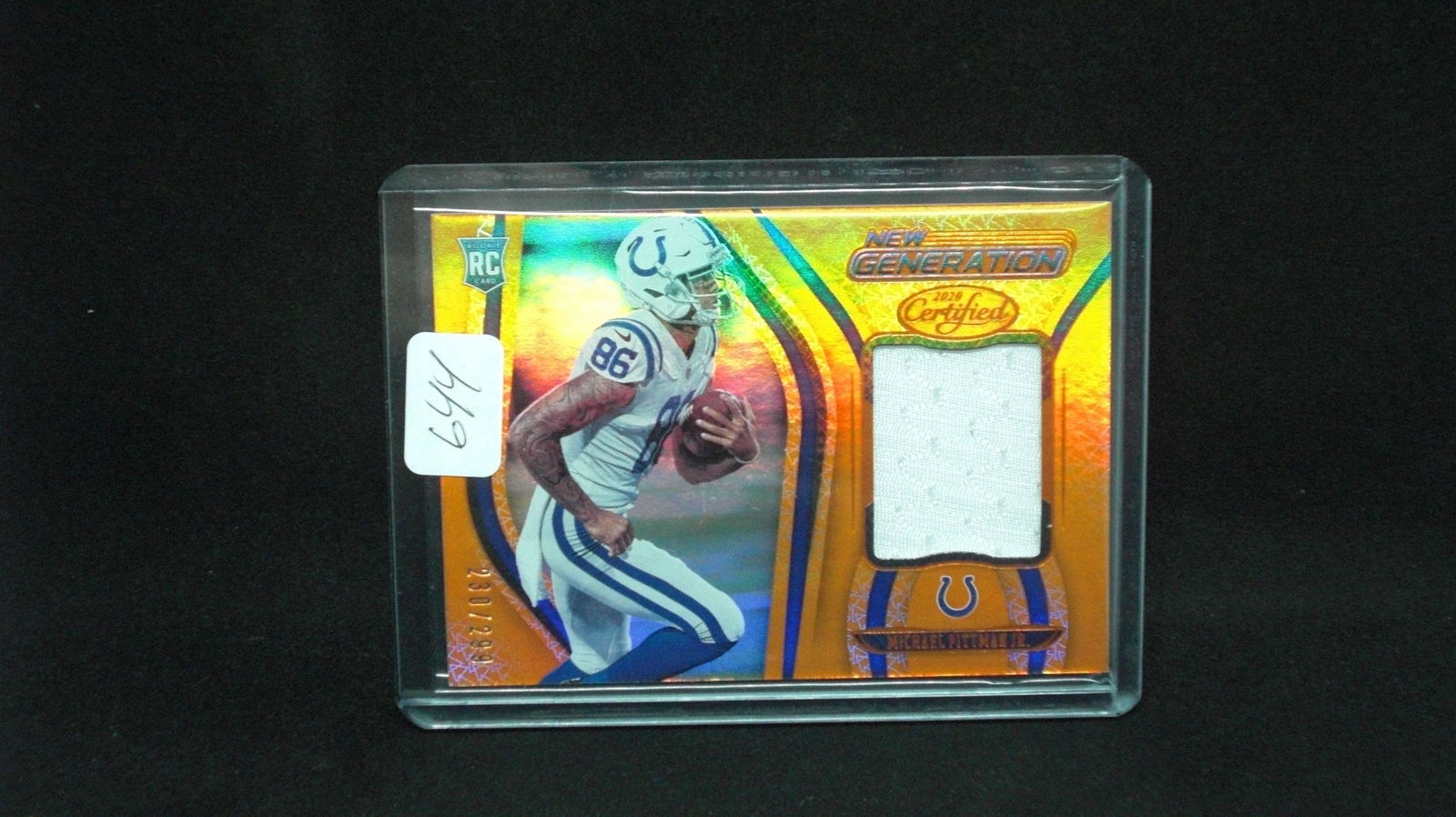 Michael Pittman junior next generation patch 230 of 299 (1 of 1)