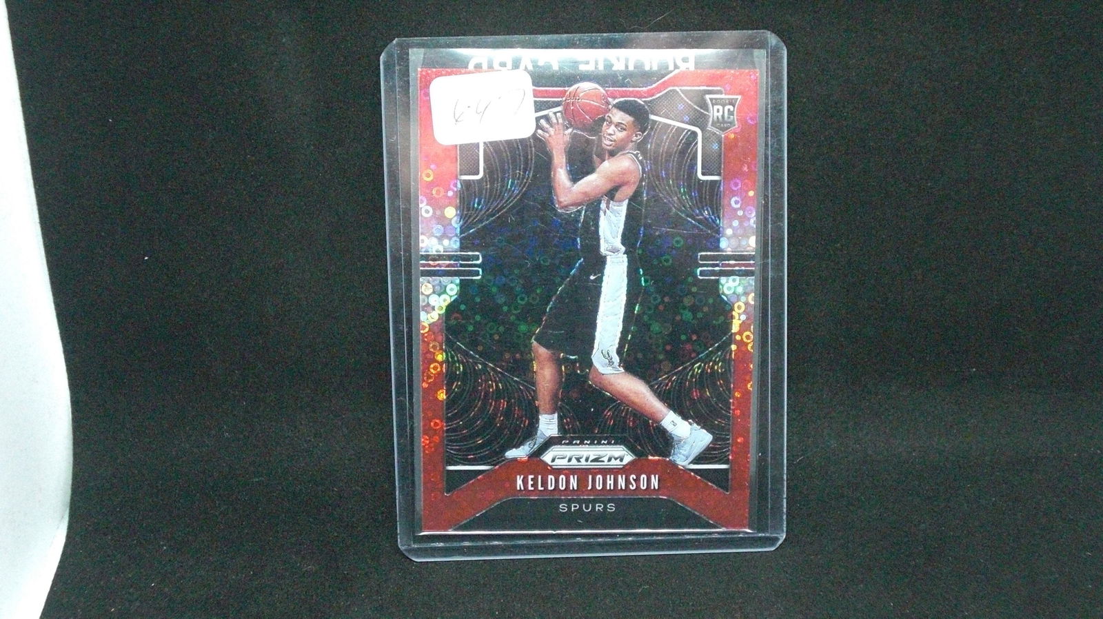 Keldon Johnson red disco prizm rookie (1 of 1)