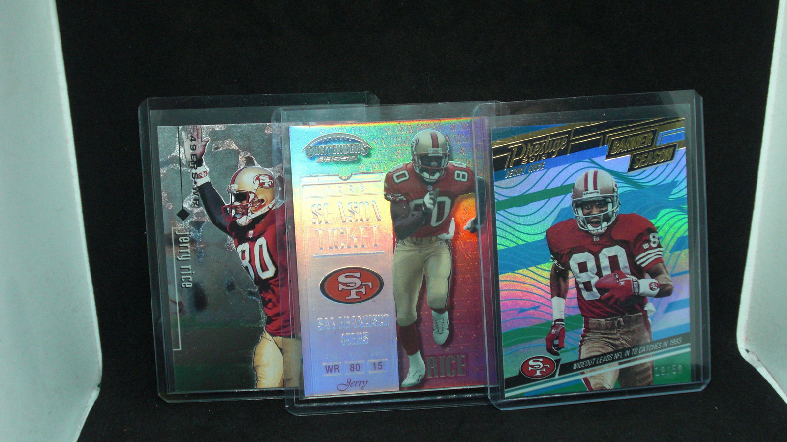 lot of 3 jerry rice cards with prestige 19/50 (1 of 1)