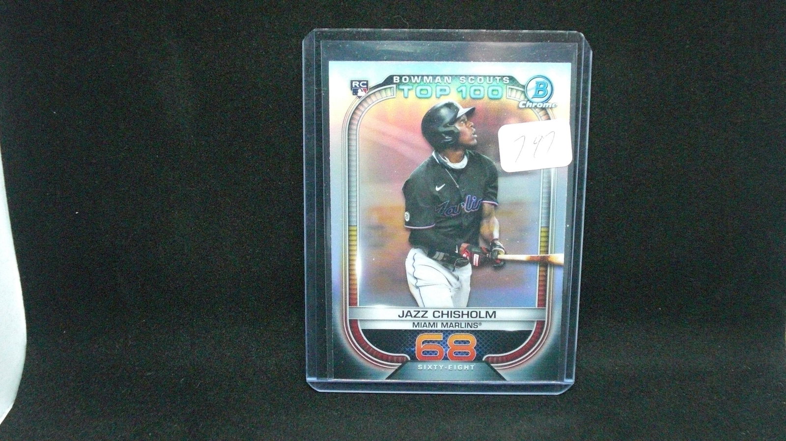 Jazz Chisholm Bowman top 100 refractor (1 of 1)