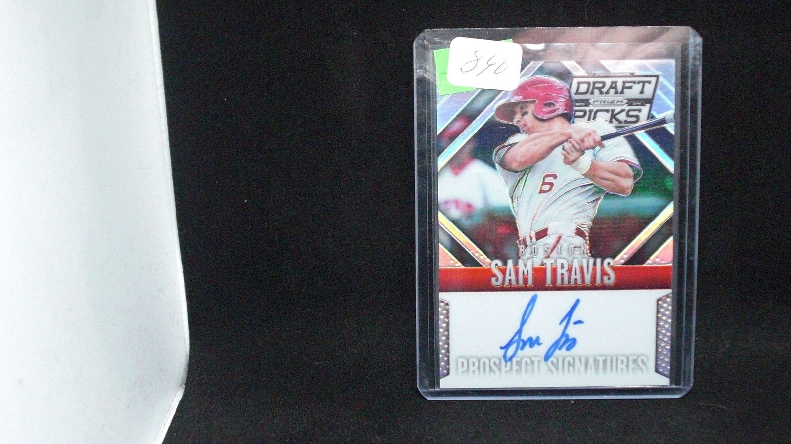 sam travis prizm rookie auto (1 of 1)