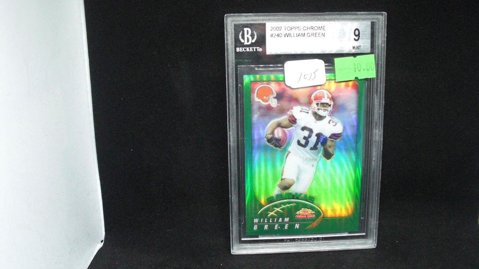 beckett graded 9 william green rookie (1 of 1)