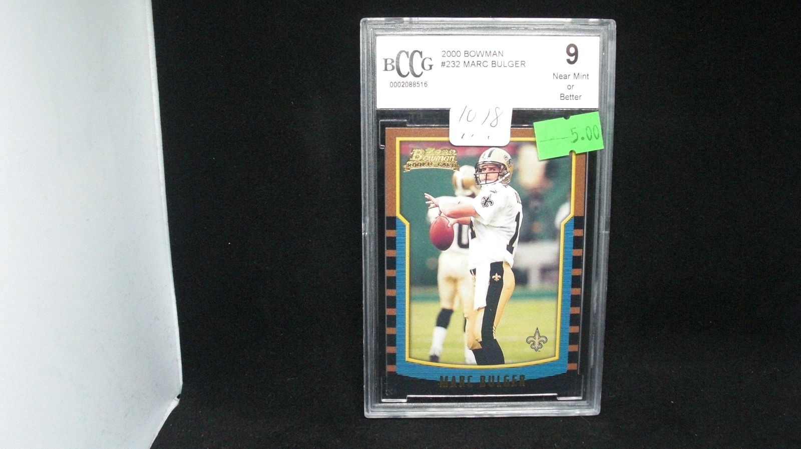 bccg marc bulger rookie card mint 9 (1 of 1)
