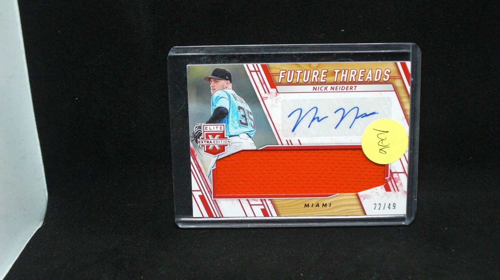 nick neidert rookie jersey card 22/49 (1 of 1)