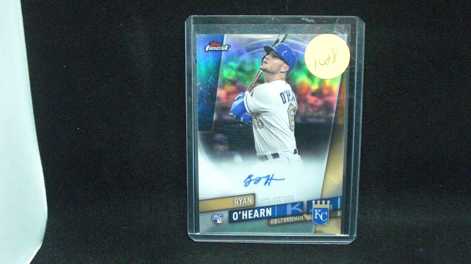 ryan ohearn topps finest auto (1 of 1)