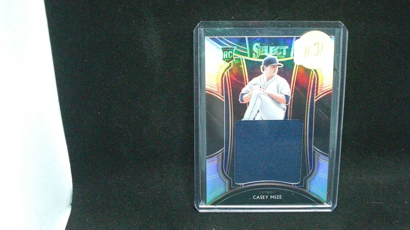 Casey Mize select rookie jersey card (1 of 1)