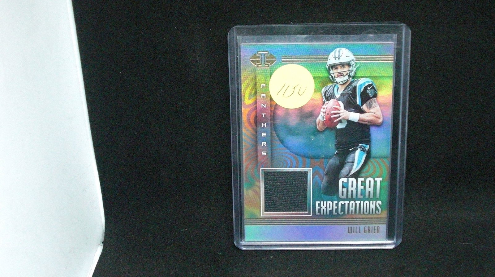 will grier great expectations jersey card (1 of 1)