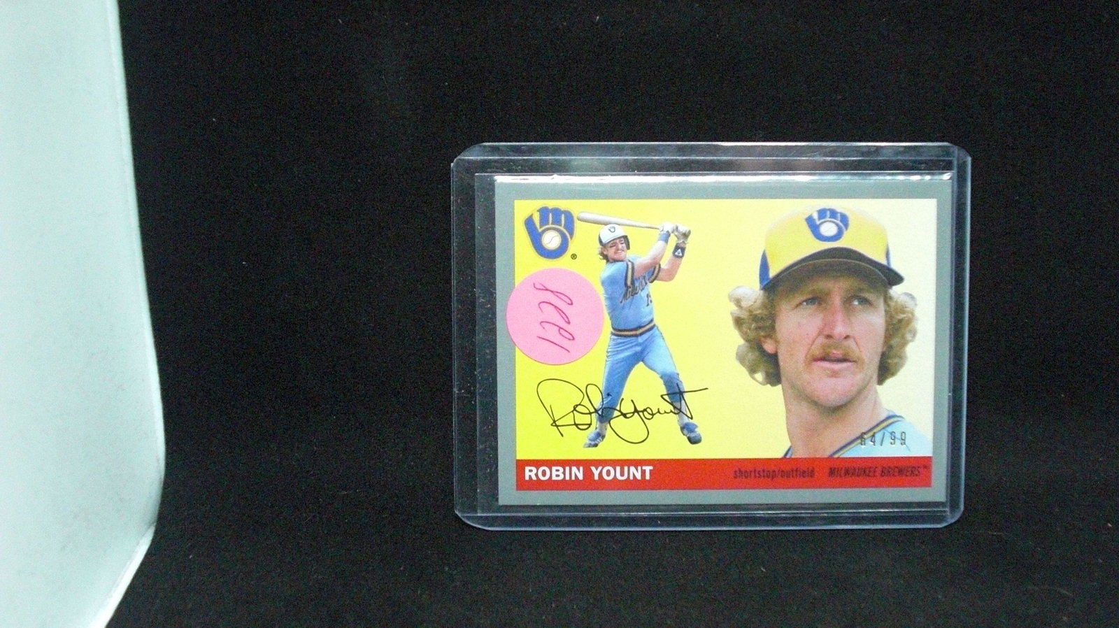 Robin yount numbered short print 64 of 99 (1 of 1)