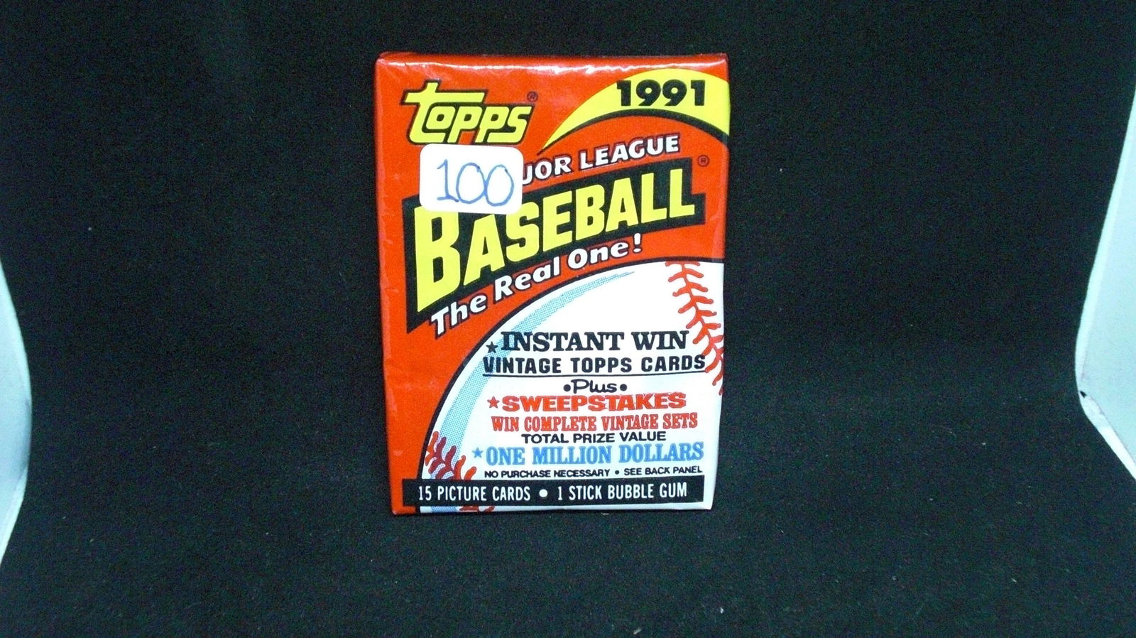 1991 Topps unopened Pack: 1991 Topps Unopened Pack