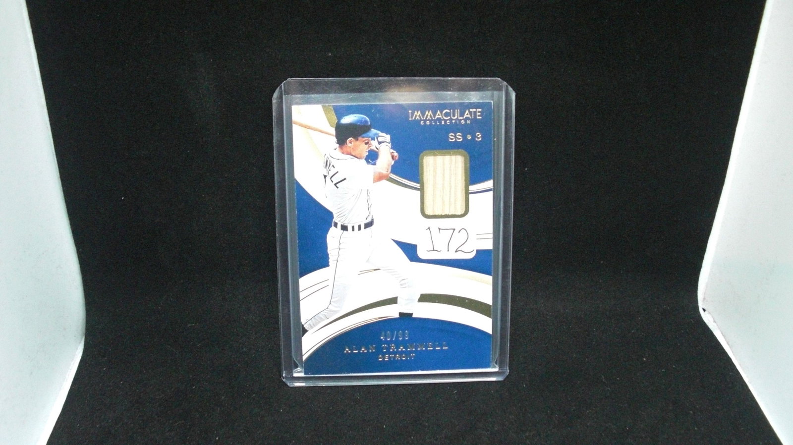 Alan Trammell Game Bat 40/99: Alan Trammell Game Bat 40/99