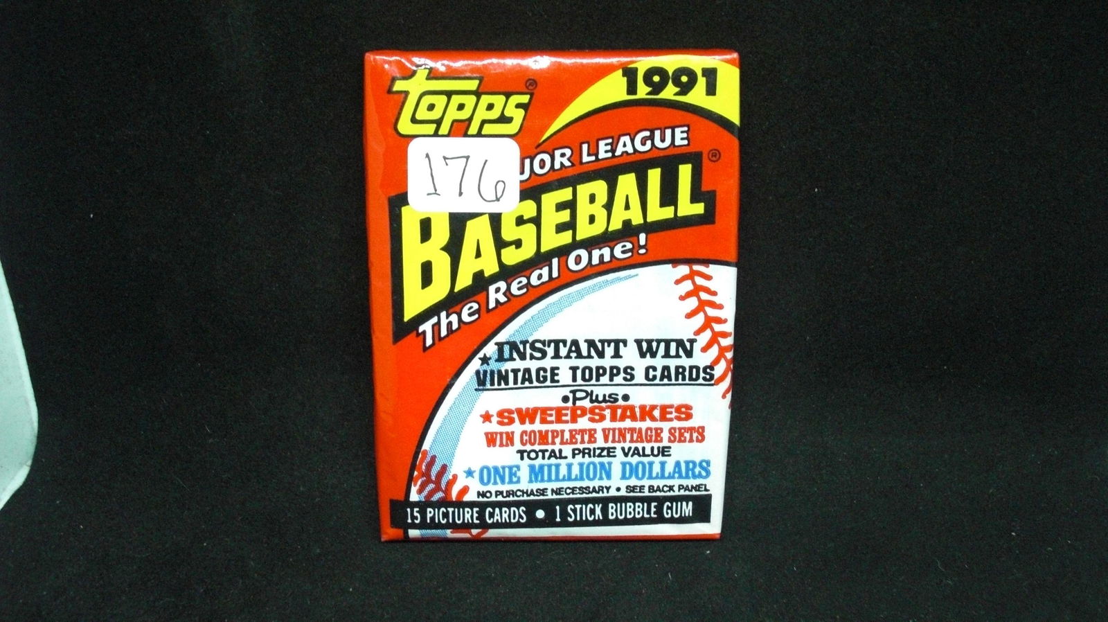 1991 Topps unopened Pack: 1991 Topps Unopened Pack