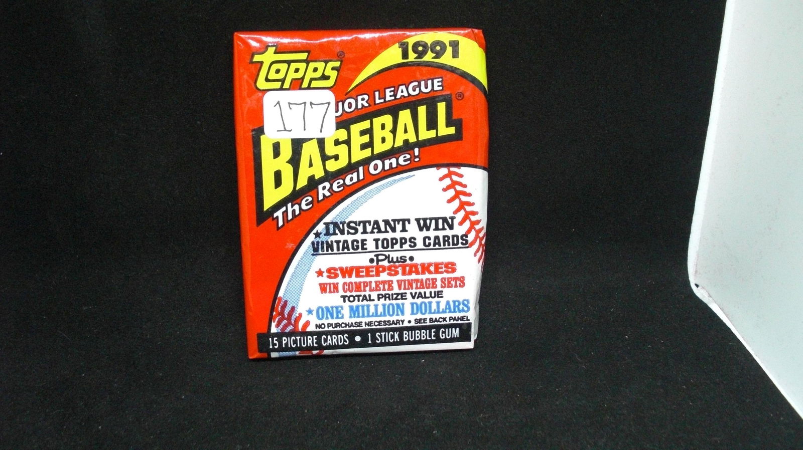 1991 Topps unopened Pack: 1991 Topps Unopened Pack