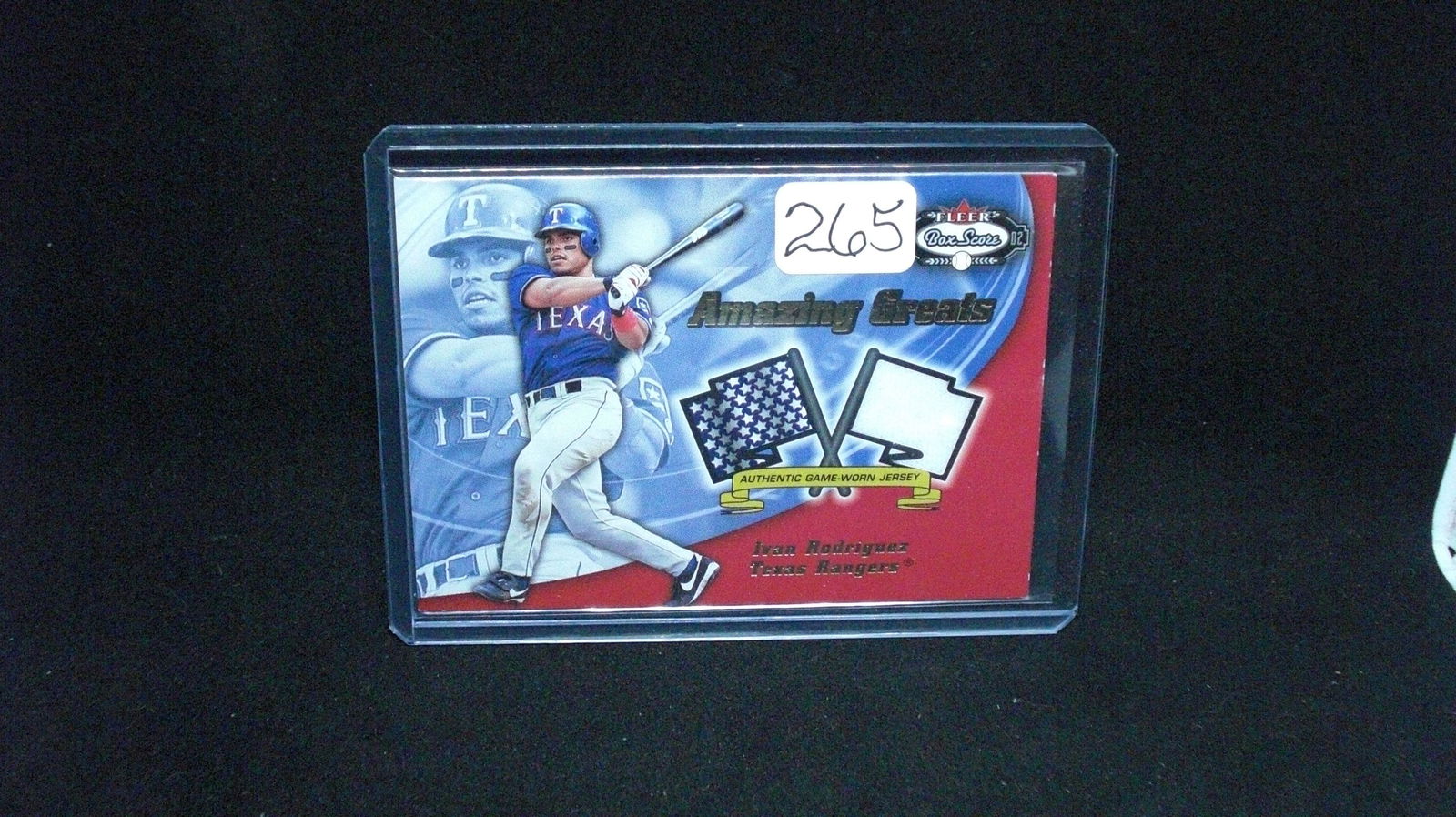 Ivan Rodriguez game worn jersey (1 of 1)