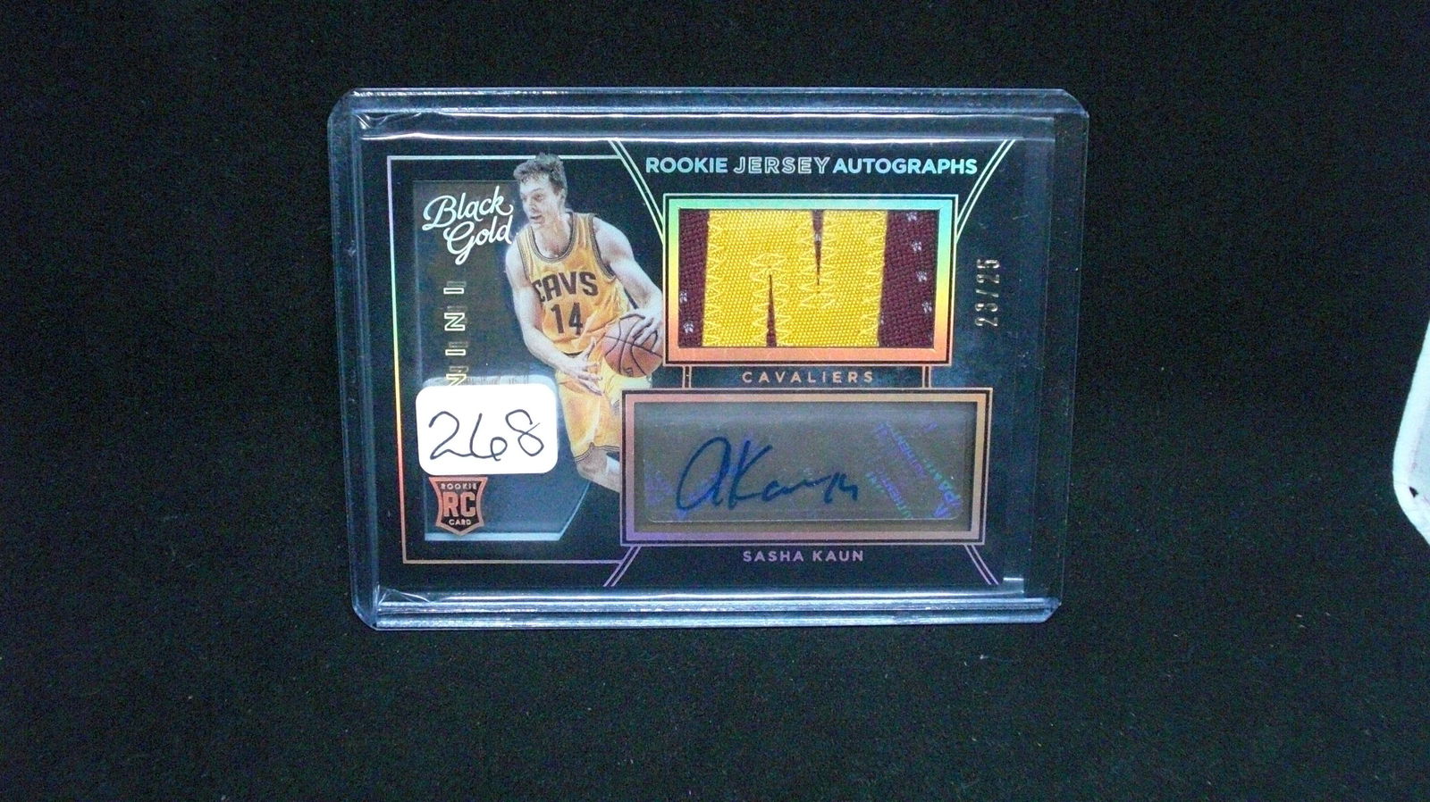 Sasha Kaun Jersy Patch Sig RC 23/25 (1 of 1)