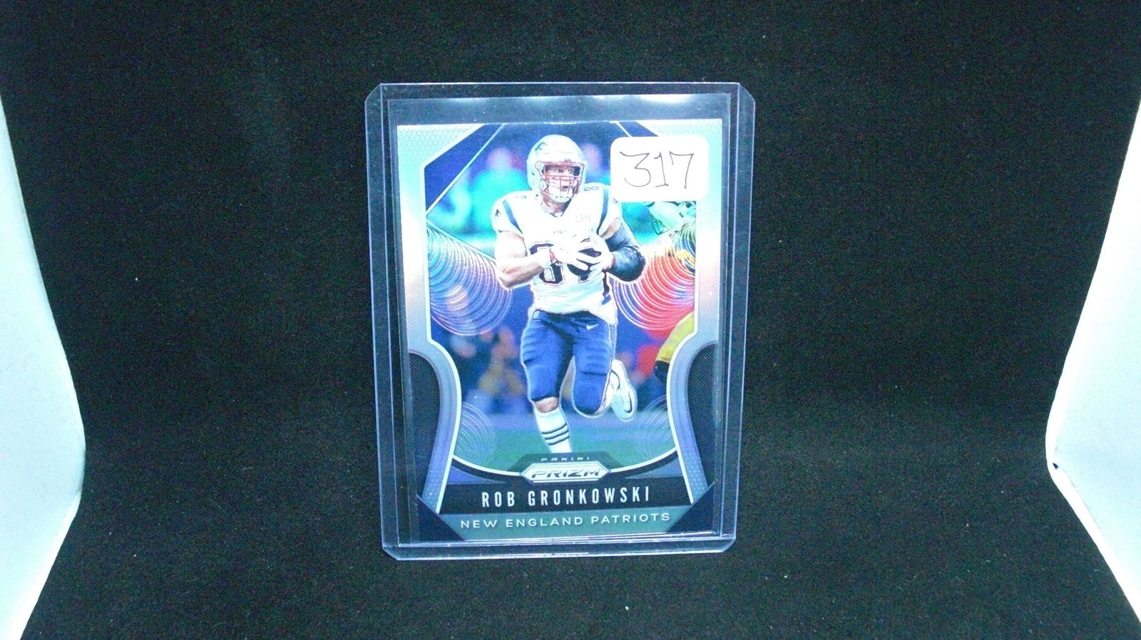 Rob Gronkowski Silver Prizm (1 of 1)