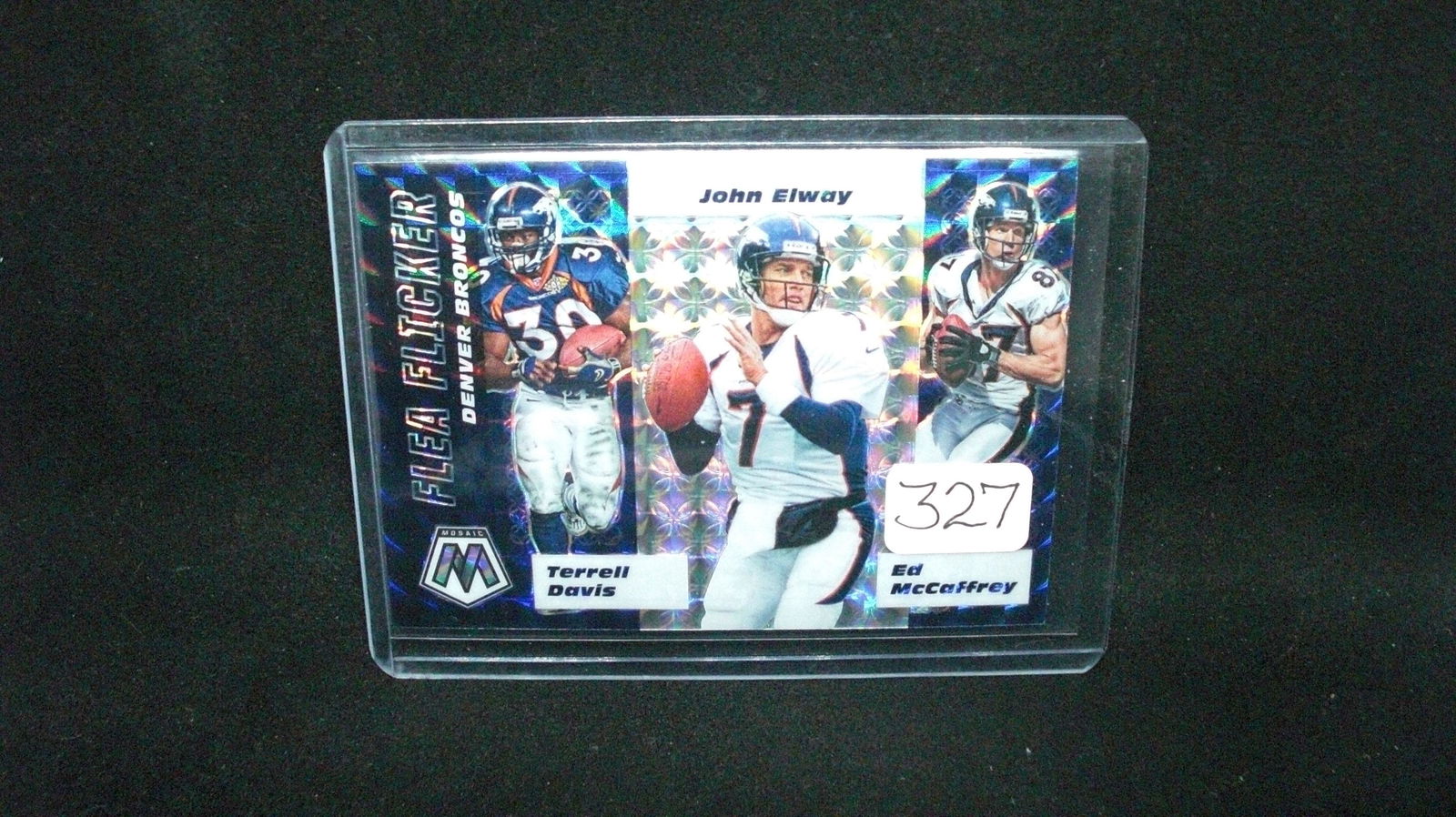 Terrell Davis, John Elway, Ed McCaffrey Prizm (1 of 1)