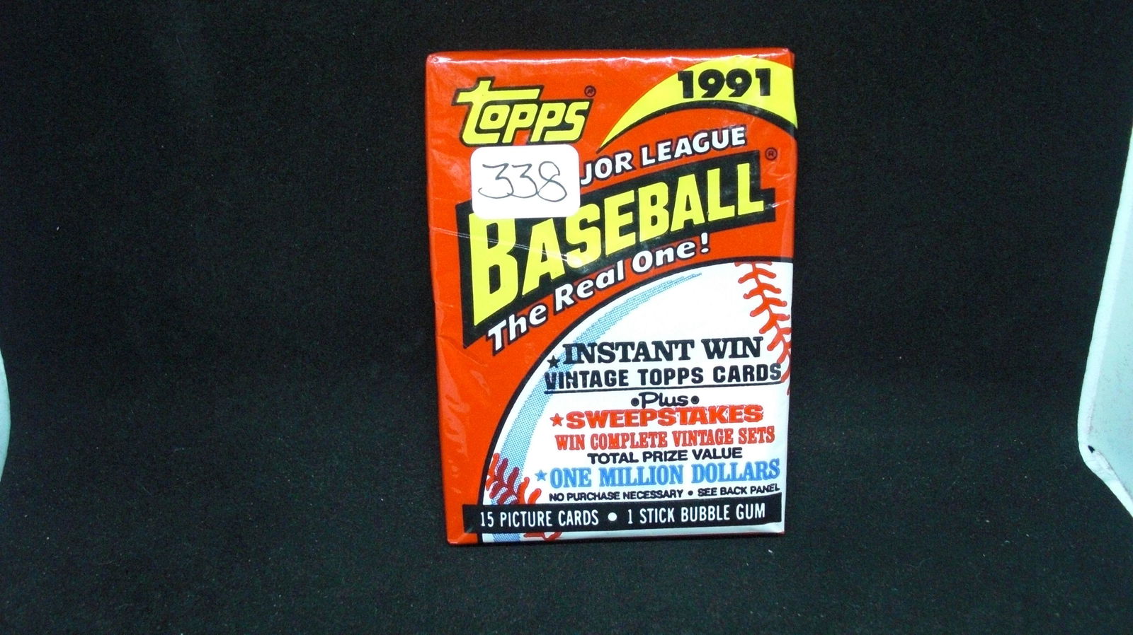 1991 Topps unopened Pack: 1991 Topps Unopened Pack