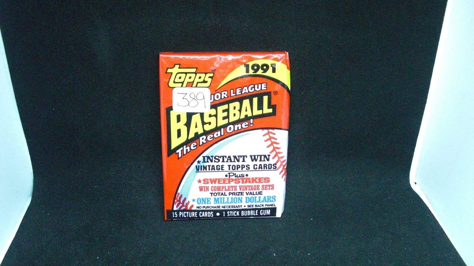 1991 Topps unopened Pack: 1991 Topps Unopened Pack
