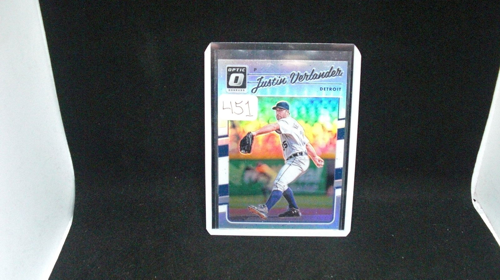 Justin Verlander Refractor (1 of 1)