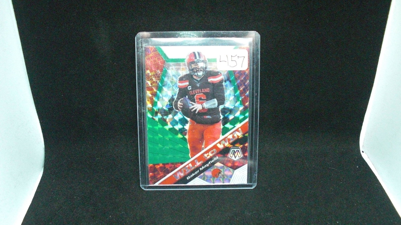 Baker Mayfield Will To Win Prizm: Baker Mayfield Will To Win Prizm