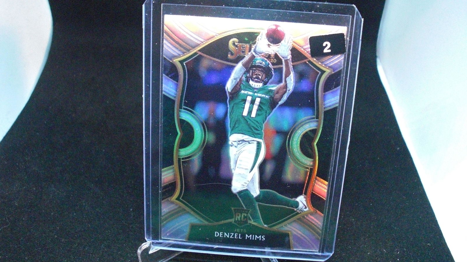 denzel mims silver select rookie (1 of 1)