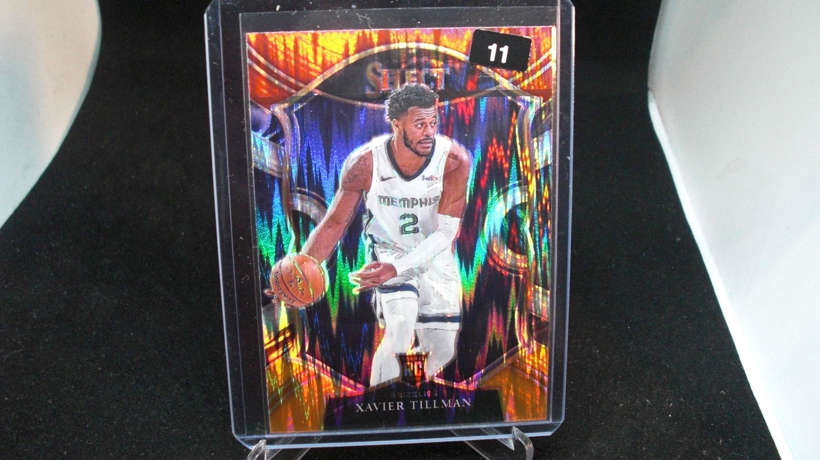 xavier tillman tri color prizm rookie (1 of 1)