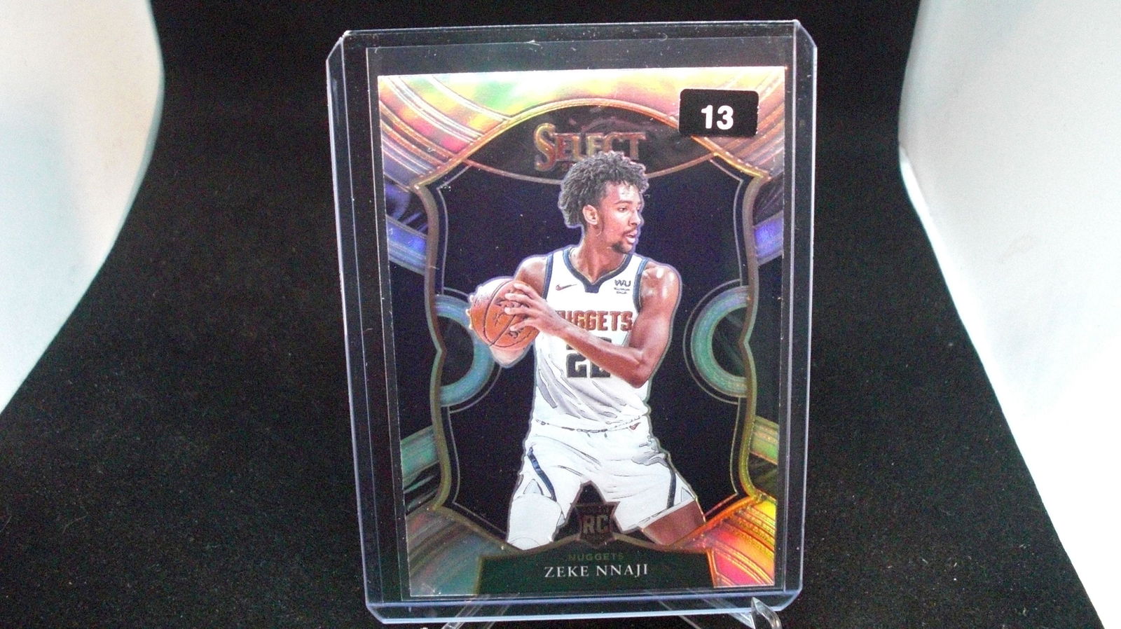 zeke nnaji silver select rookie (1 of 1)