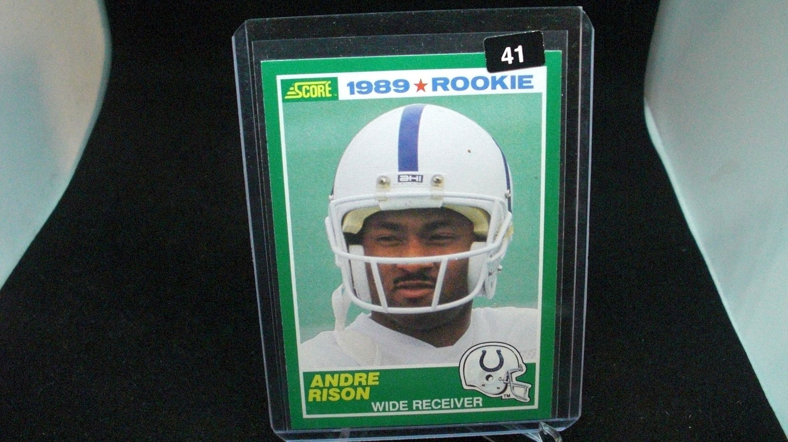 andre 'bad moon rison rookie card (1 of 1)
