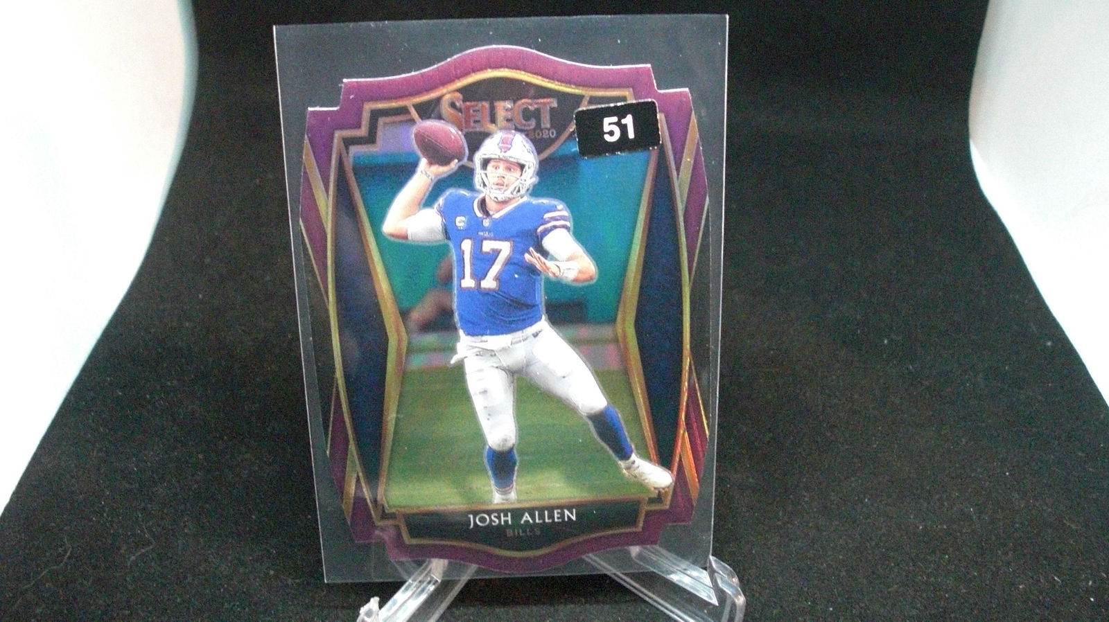 josh allen purple select die cut (1 of 1)