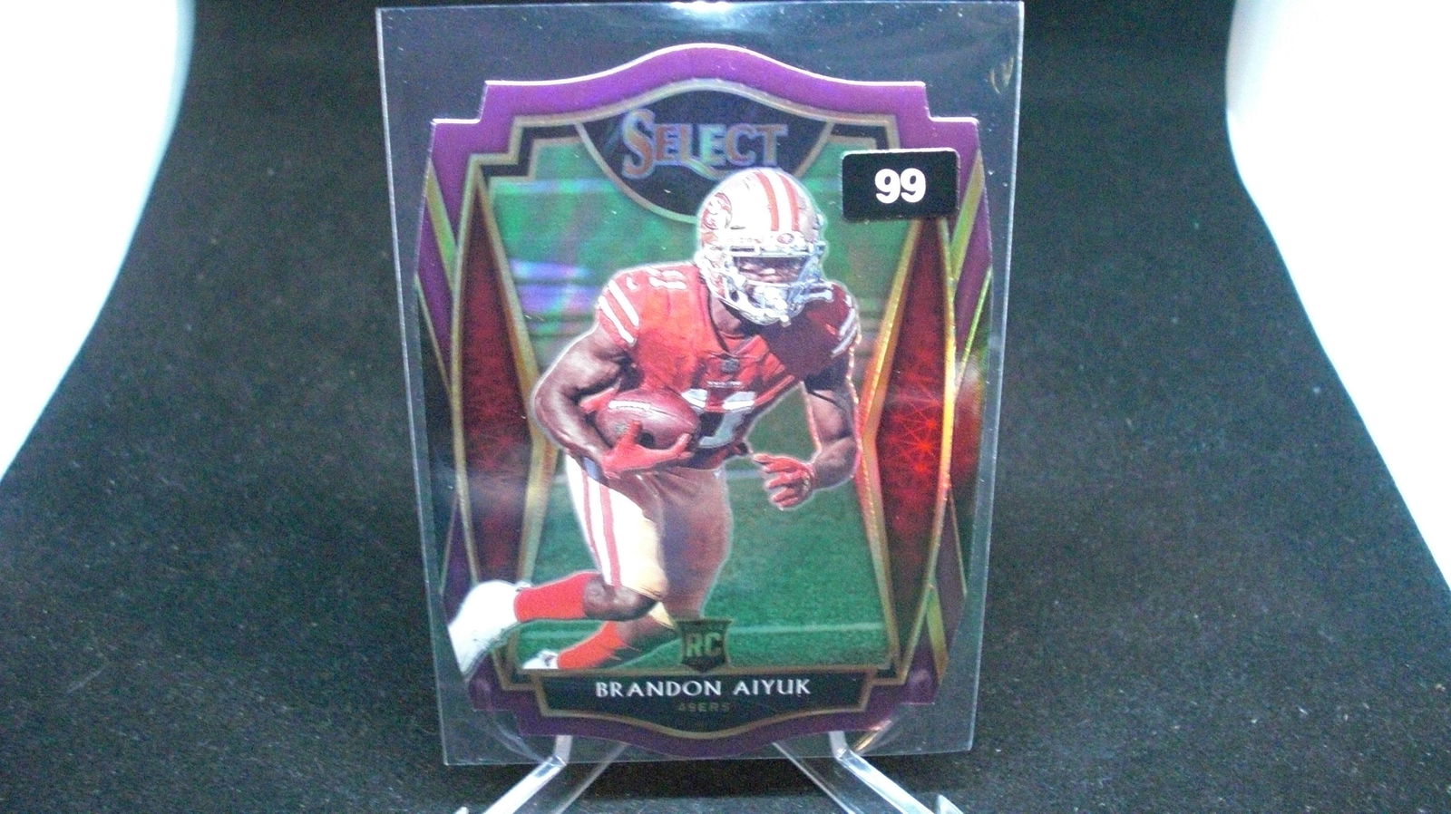 brandon aiyuk purple select die cut (1 of 1)