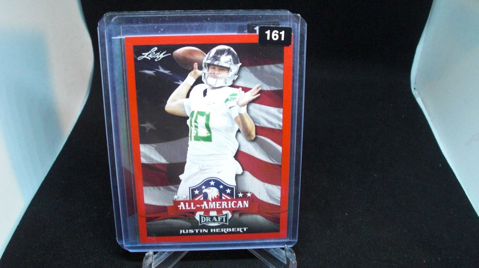 justin herbert all american: in top loader