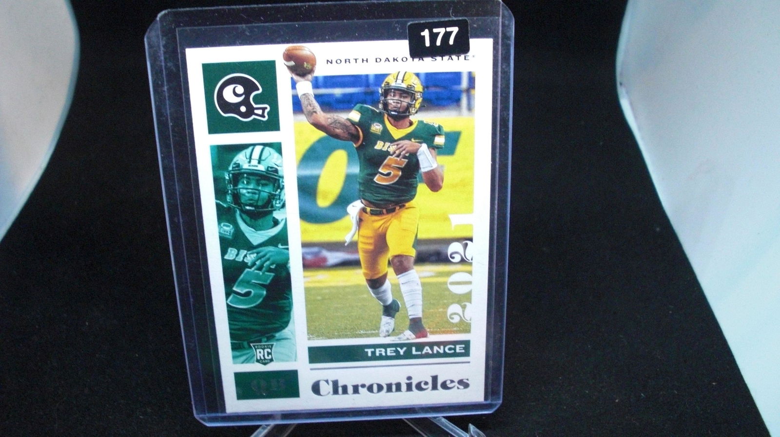 trey lance rookie card (1 of 1)