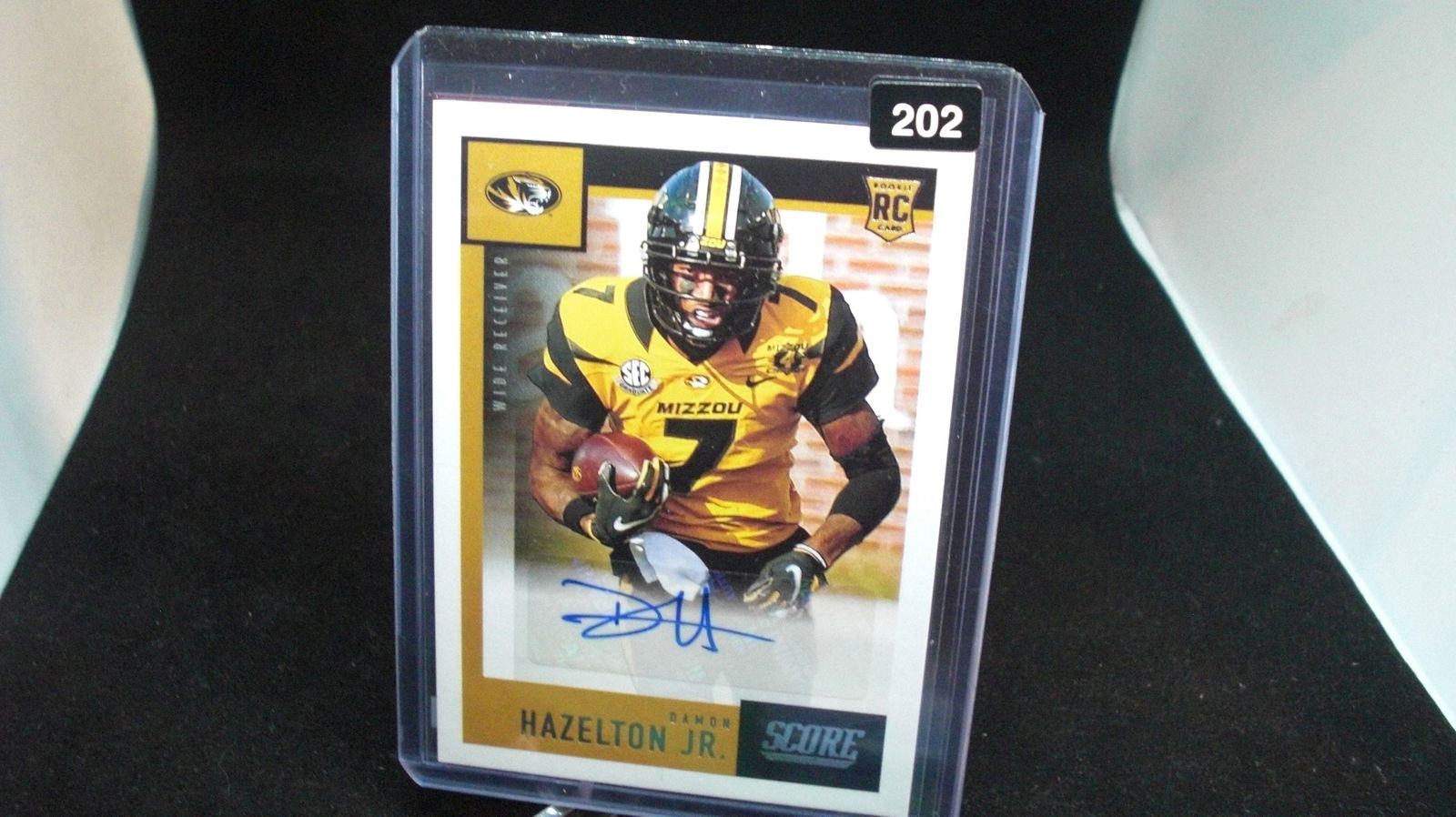damon Hazelton jr rookie auto (1 of 1)