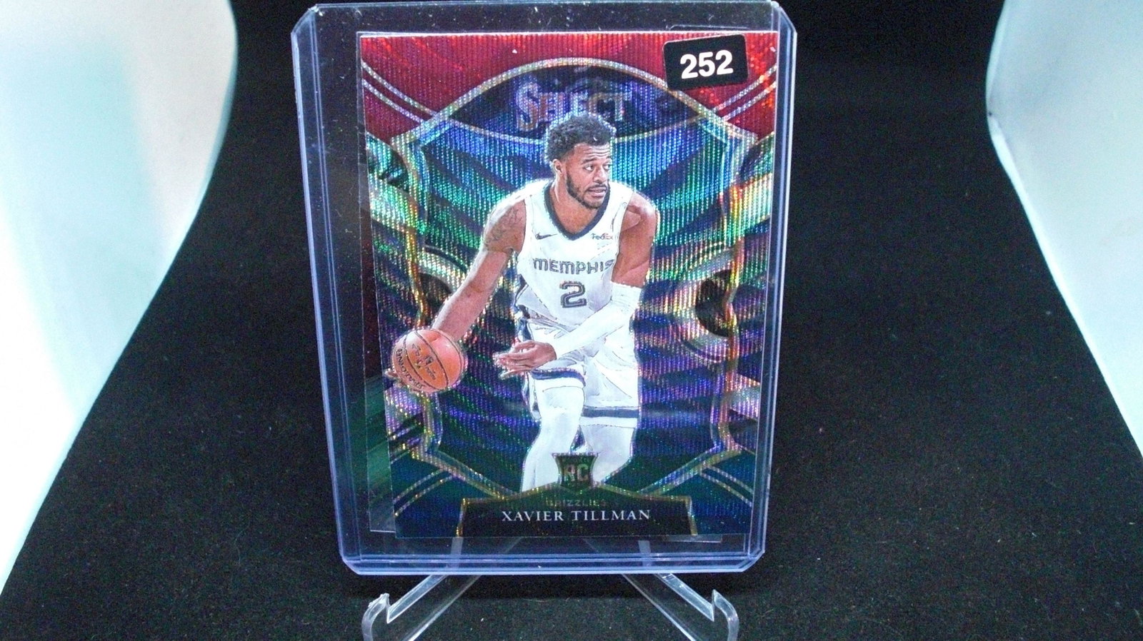 xavier tillman tri color prizm rookie: xavier tillman tri color prizm rookie