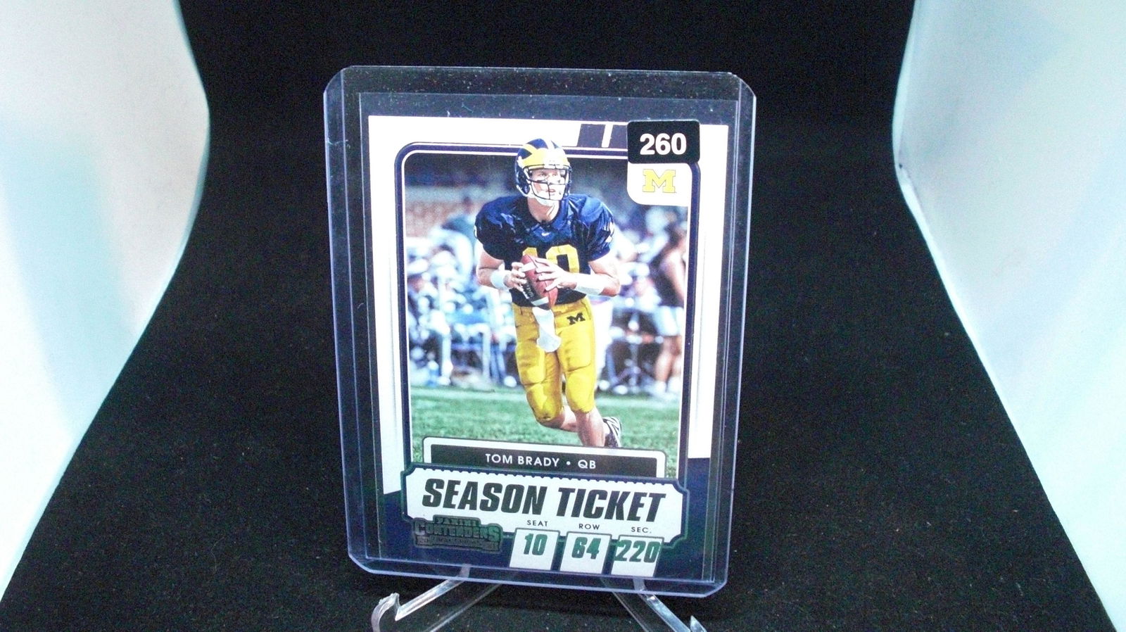 tom brady patriots card (1 of 1)