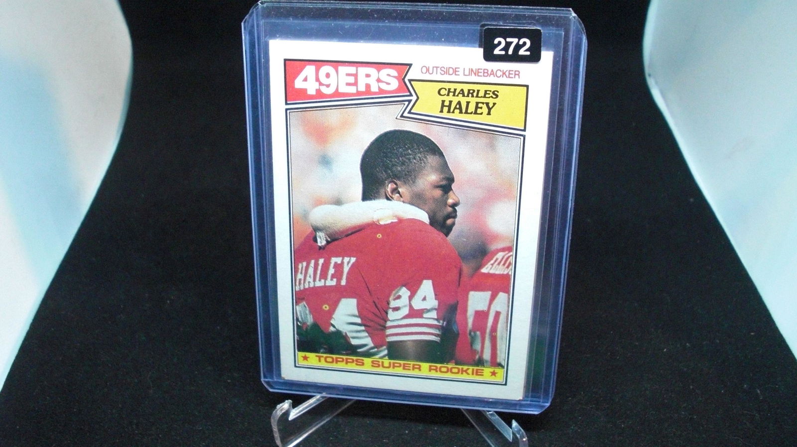 charles haley topps super rookie (1 of 1)