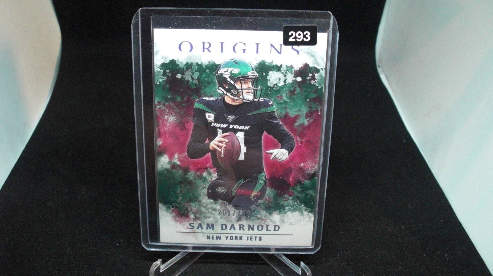 sam darnold origins 200/299: in top loader