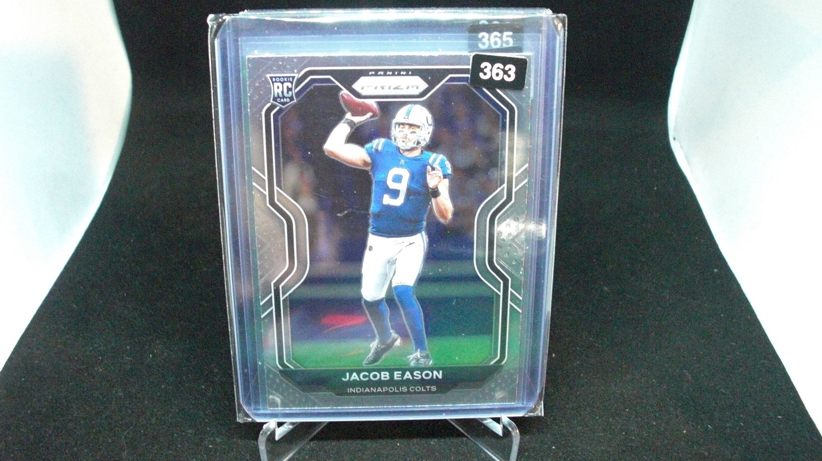 Jacob eason prism rookie: in top loader